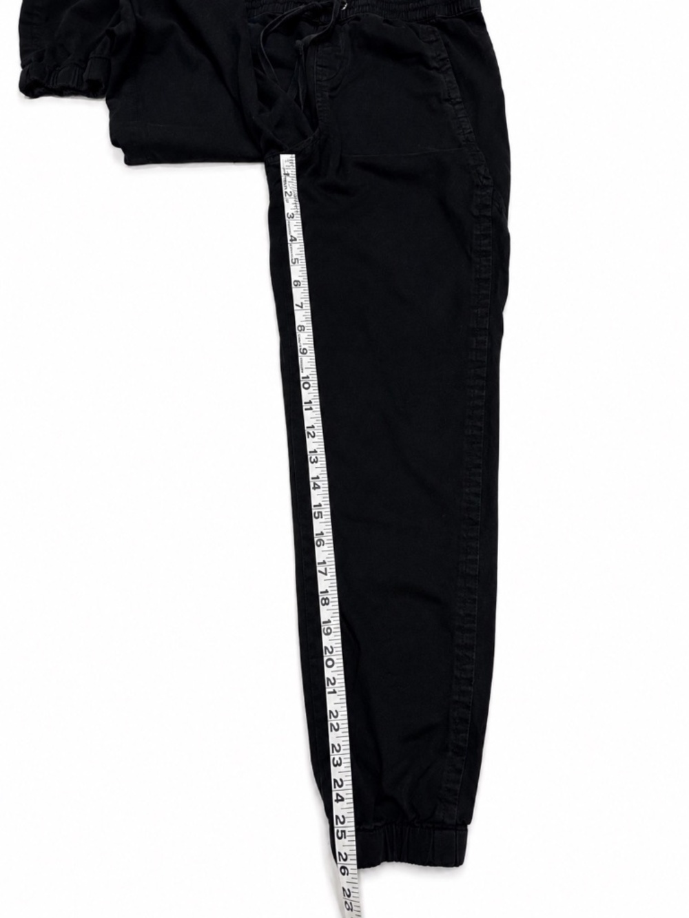UNIONBAY Stretch Soft Sateen Jogger Pants Size Large  Black - Picture 4 of 5